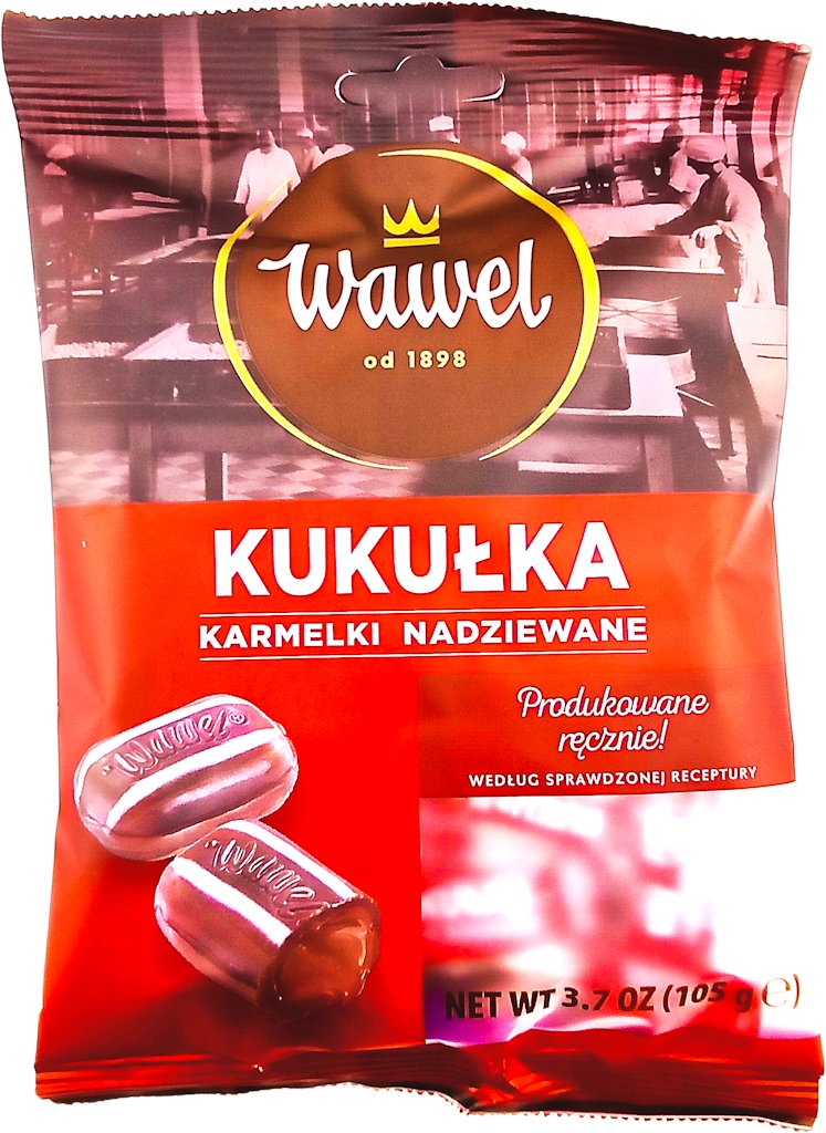 Karameller Kukulka 105g*18