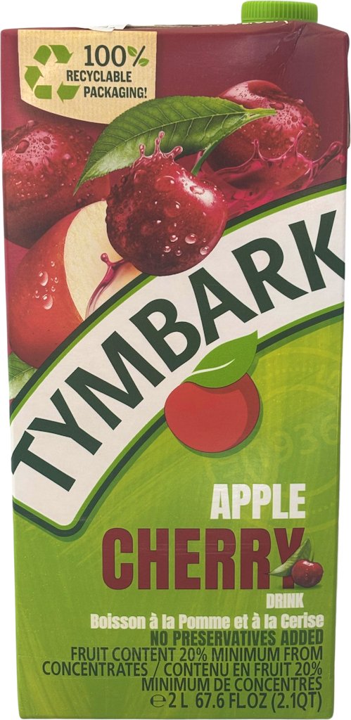 Äpple-körsbär Dryck 2l*6
