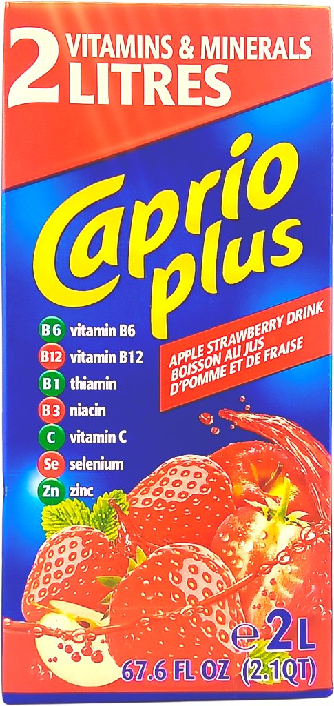 Äpple-Jordgubb Dryck 2lit*6
