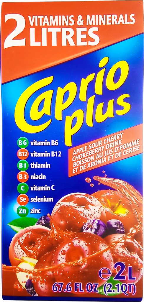 Äpple-körsbärs-aronia Dryck 2l*6
