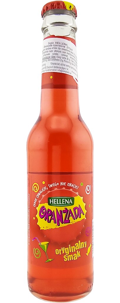 Oranżada Sockerdryck Röd 275ml*8
