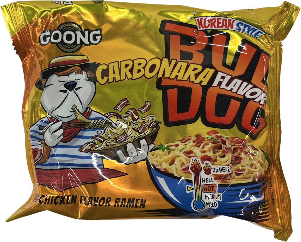 Buldog Nudlar Carbonara 117g*16