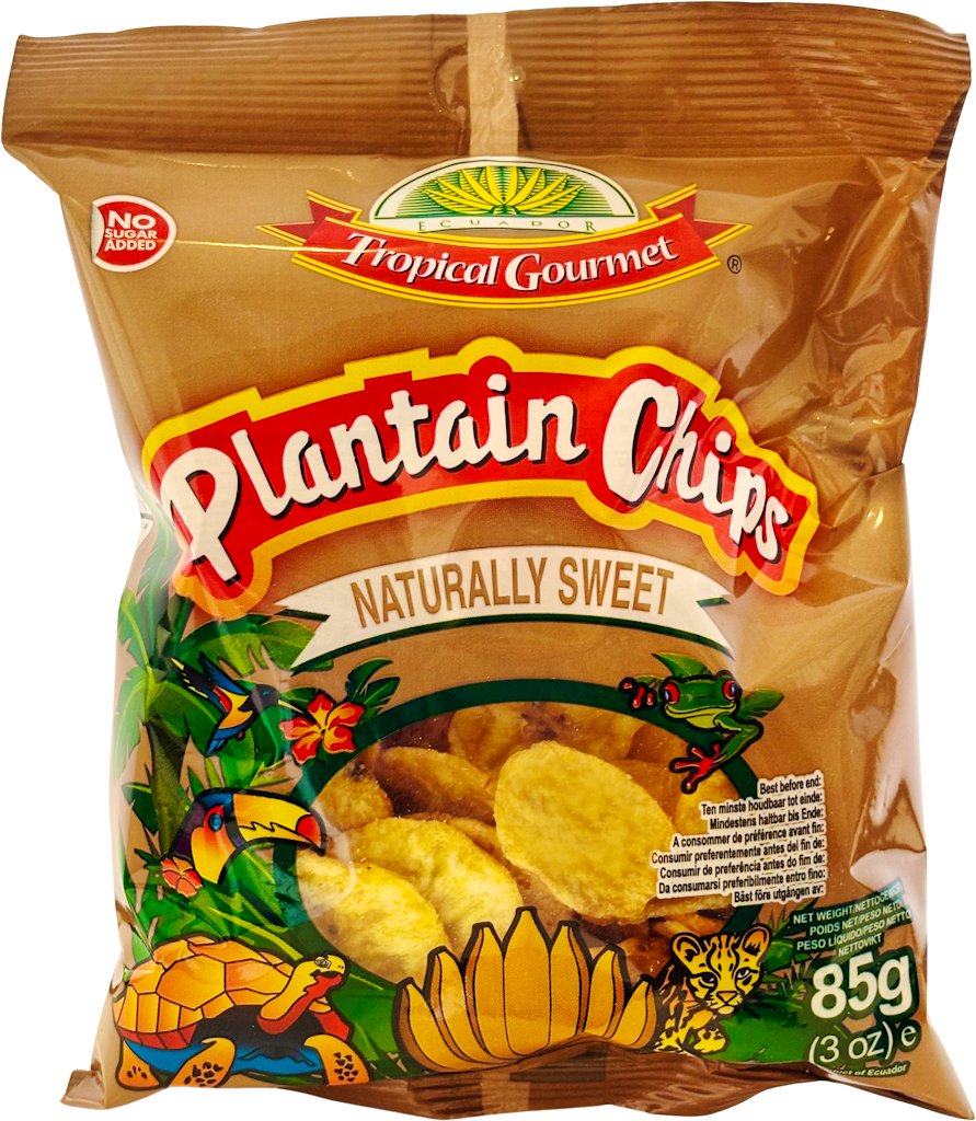Plantain Chips Söt 85g*20