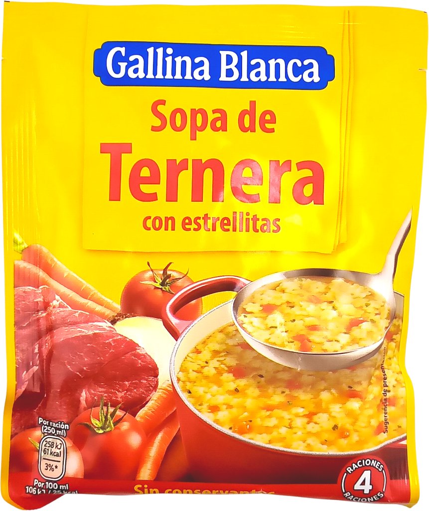 Soppa Ternera 74g*24