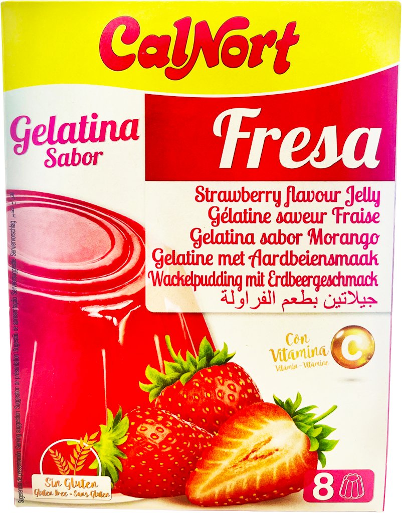 Gelatina Jordgubb 170g*12