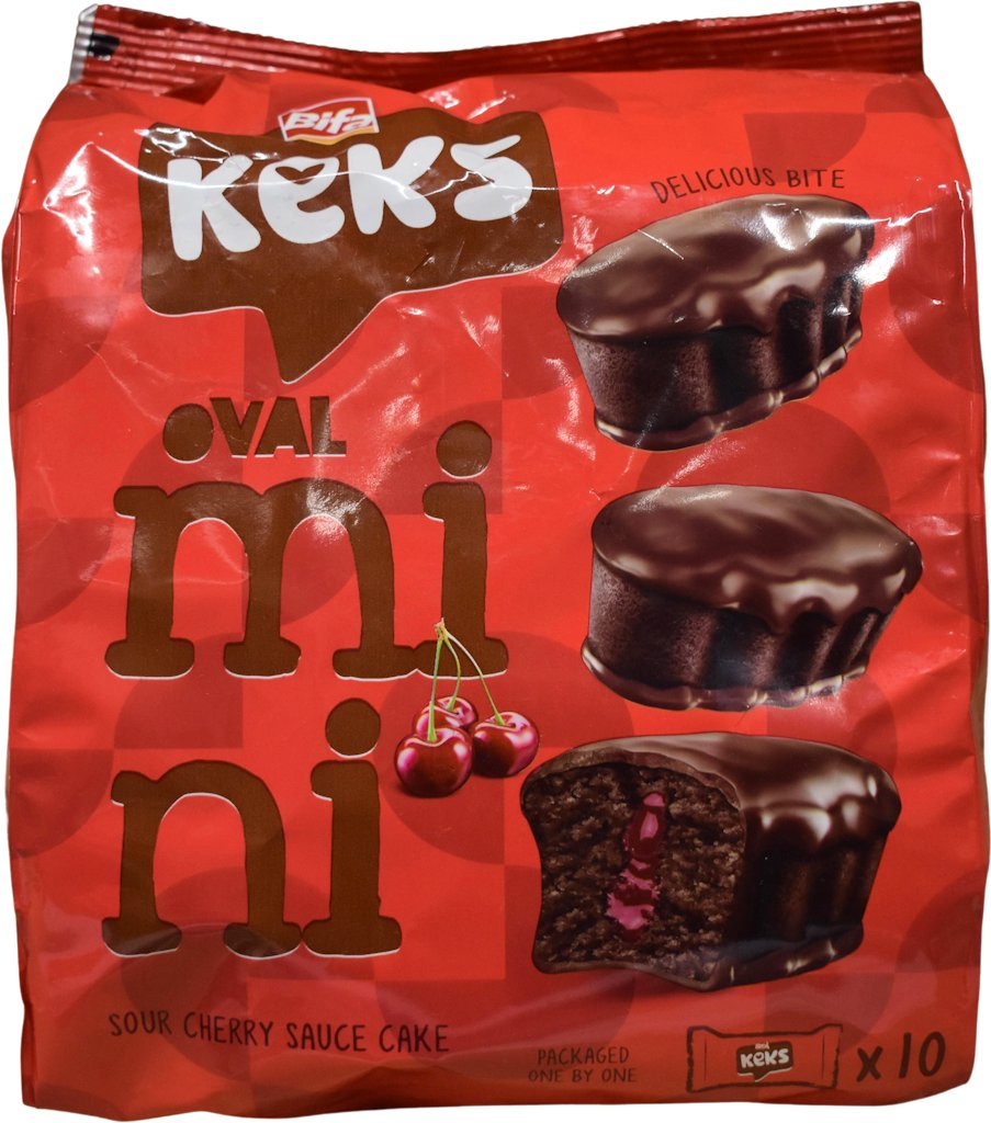 Keks Mini Kaka Körsb fylln 180g*16