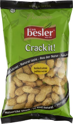 Jordnötter m Skal r&s 200g*16